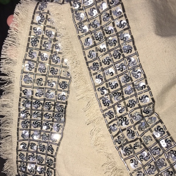 Venus Gorgeous Sequined Pants Size 4​​​​ NWT - Picture 3 of 4